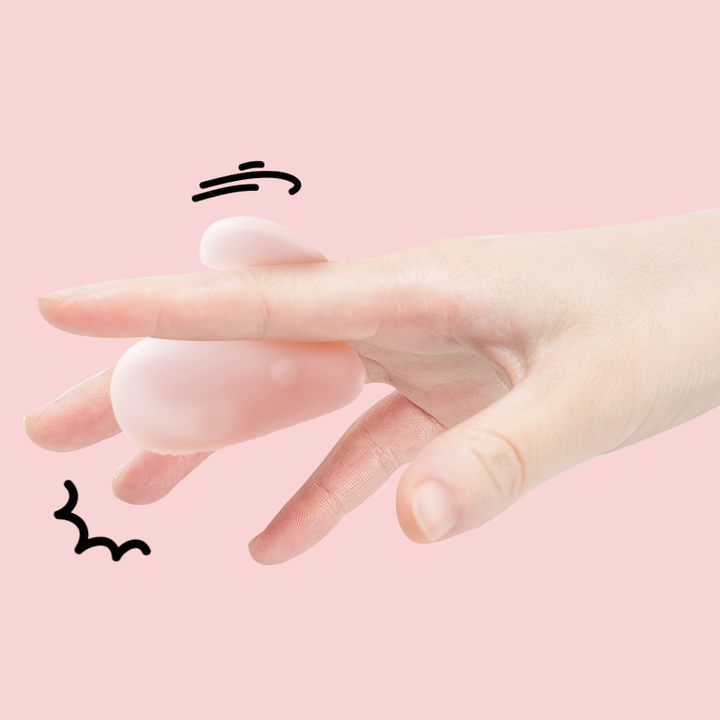 OROK Allomyrina Fingervibrator, ultraweich, tragbar, neckisches Spielzeug