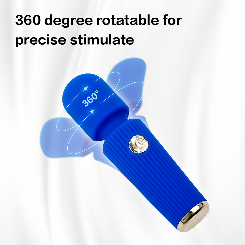Mini AV Vibrator with 360° Rotation