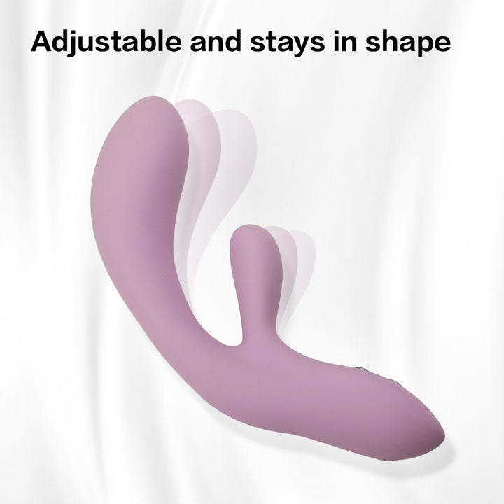 Purple Double Motor Rabbit Vibrator