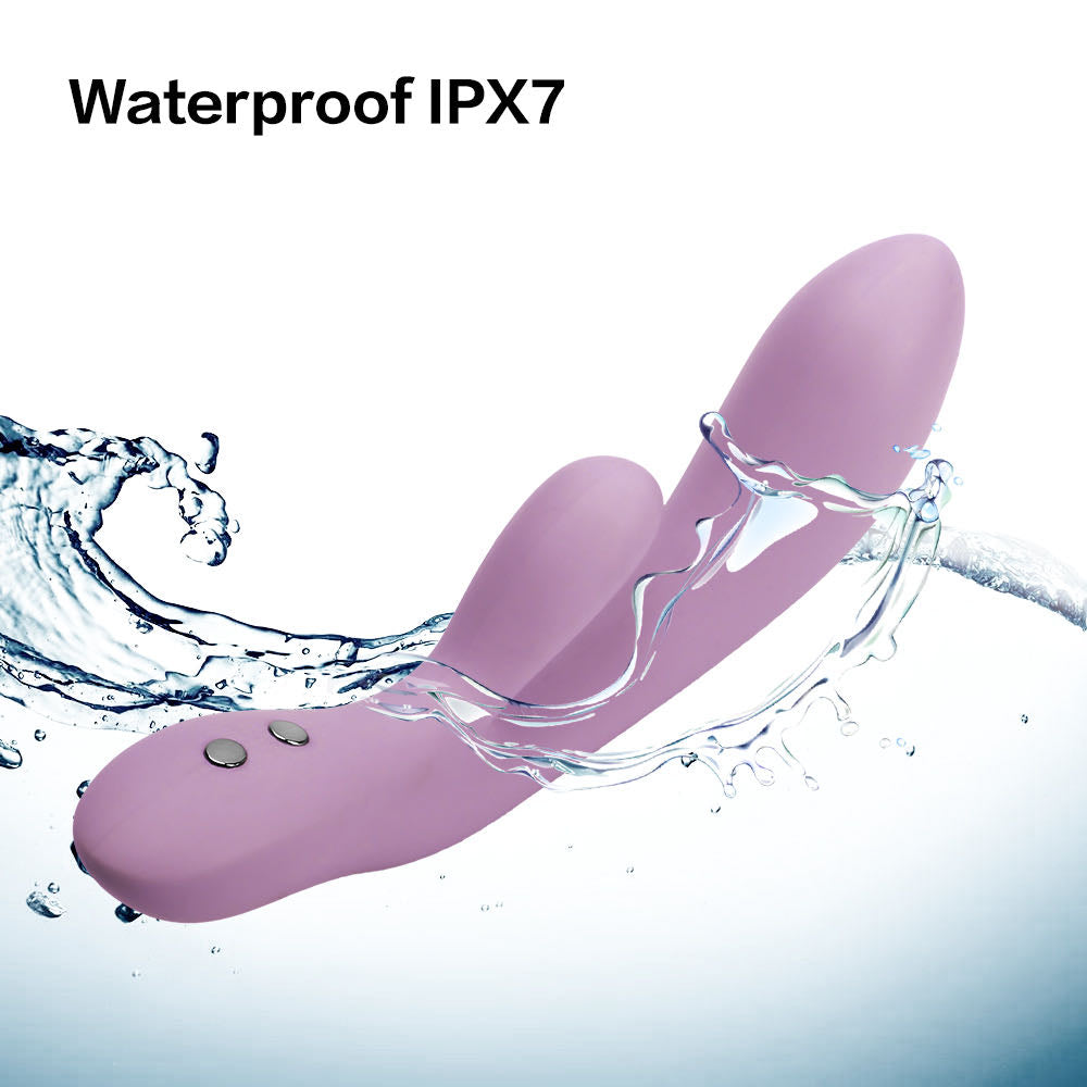 Purple Double Motor Rabbit Vibrator