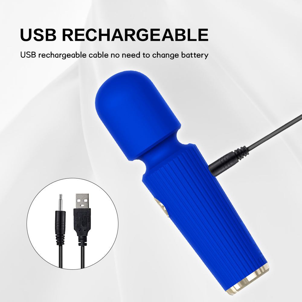 Mini AV Vibrator with 360° Rotation