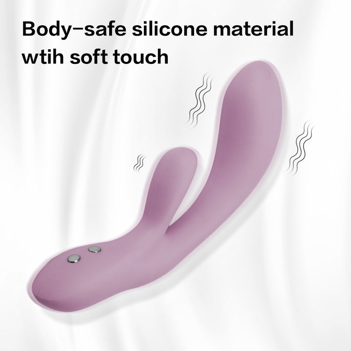 Purple Double Motor Rabbit Vibrator